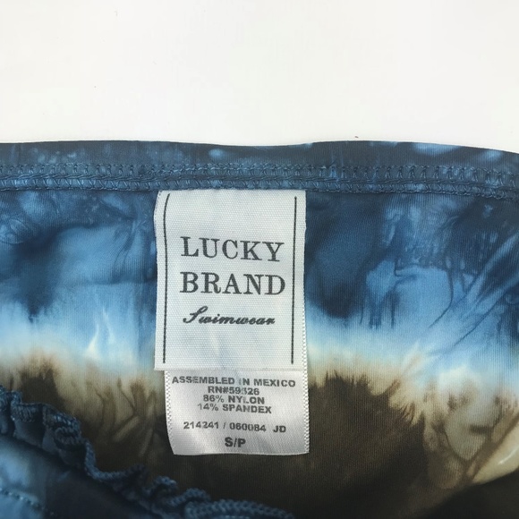 💎 Lucky Brand Suddenly Summer Tie Side Bikini - Picture 4 of 7